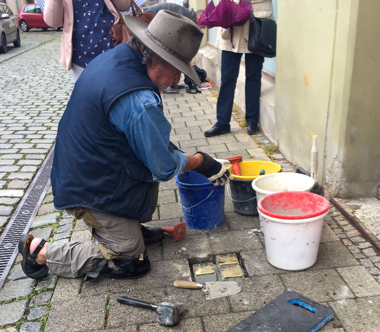 Projekt "Stolpersteine" (Kahla & Castelnovo)
