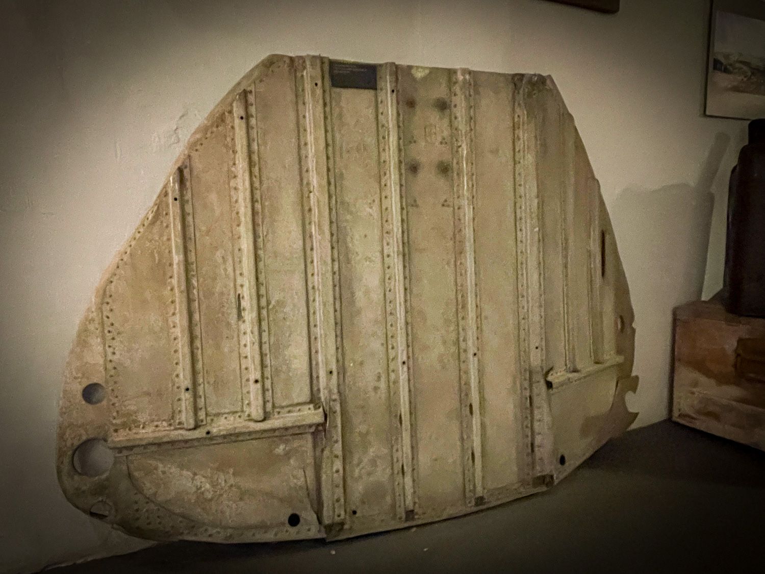 Abdeckblech der Bugsektion (Sektionstrennung Bug–Rumpf)