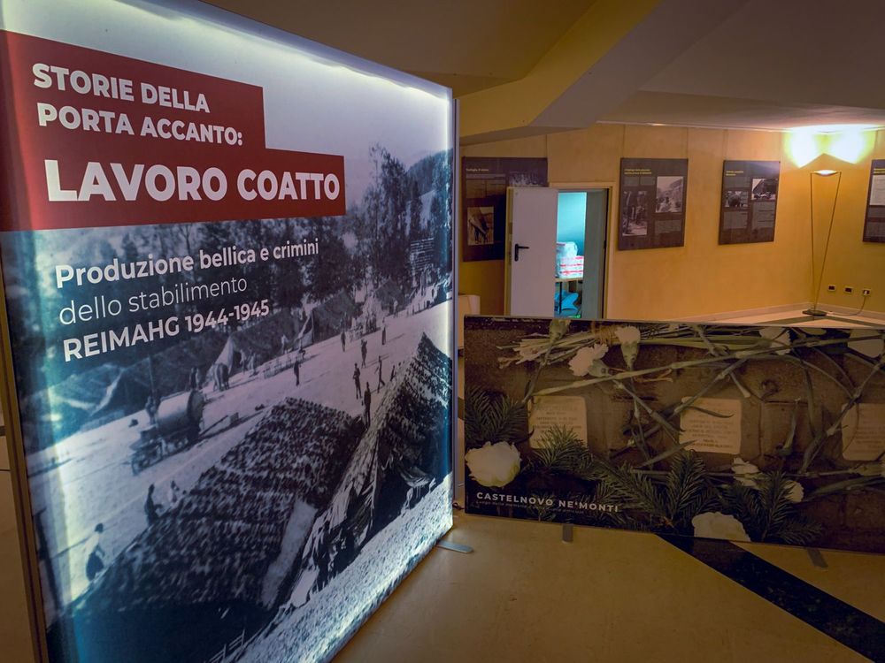 Mobile Reimahg-Ausstellung in Italien